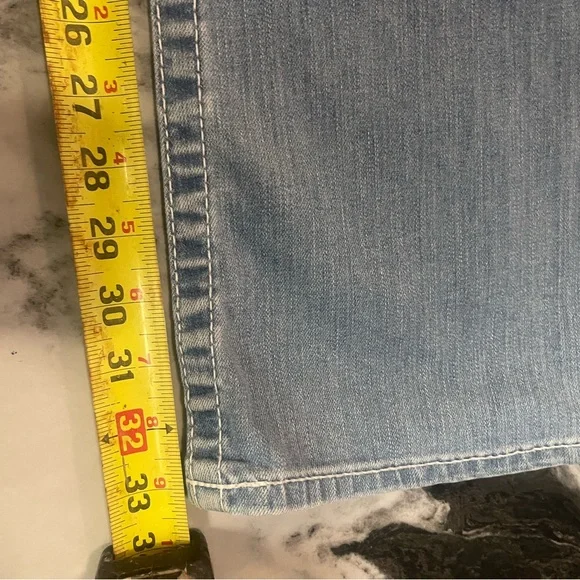 Big Star Blue Flare Wide Leg Jeans - Picture 9 of 9